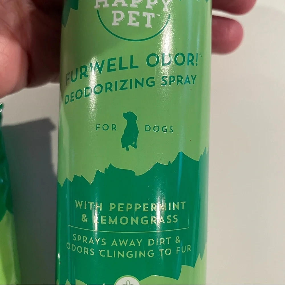 Happy Pet Furwell Odor! Deodorizing Spray & Wipes No Rinse For Dogs